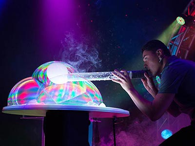 Highlights of Gazillion Bubble Show musical