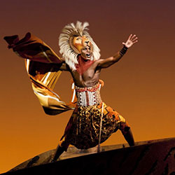 Simba, the protagonist of The Lion King Broadway musical