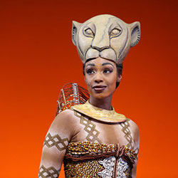 Nala, a character in The Lion King Broadway musical