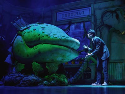 Highlights of Little Shop of Horrors the musical