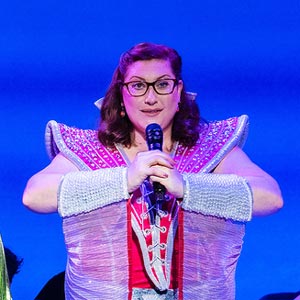 Rosie, a character in the musical Mamma Mia!