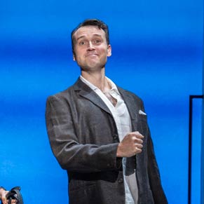 Harry, a character in the musical Mamma Mia!