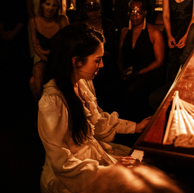 Christine Daae in Masquerade in New York