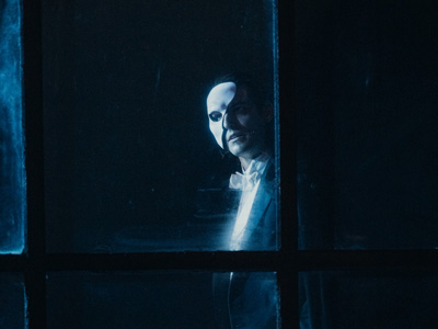 The Phantom and Christine in Masquerade in New York