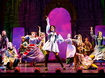 Highlights of the musical Head Over Heels
